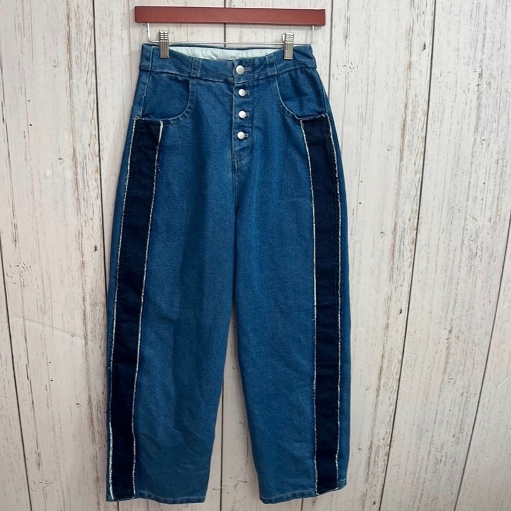 NWT Zara Trafaluc Denimwear Mom Fit Jeans - Picture 2 of 11